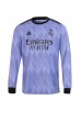 Fotbalové Dres Real Madrid Karim Benzema #9 Venkovní Oblečení 2022-23 Dlouhý Rukáv